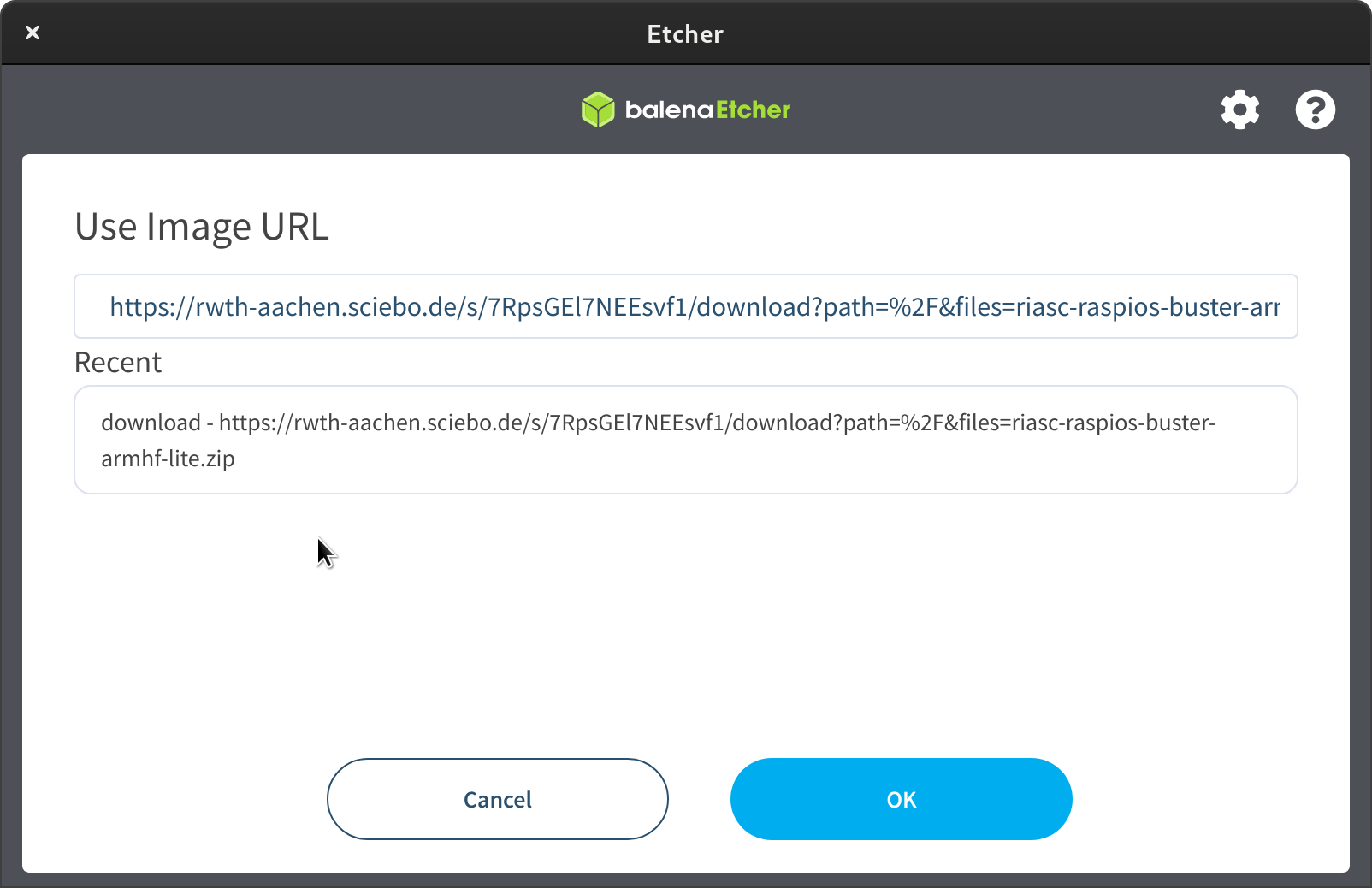 Balena URL